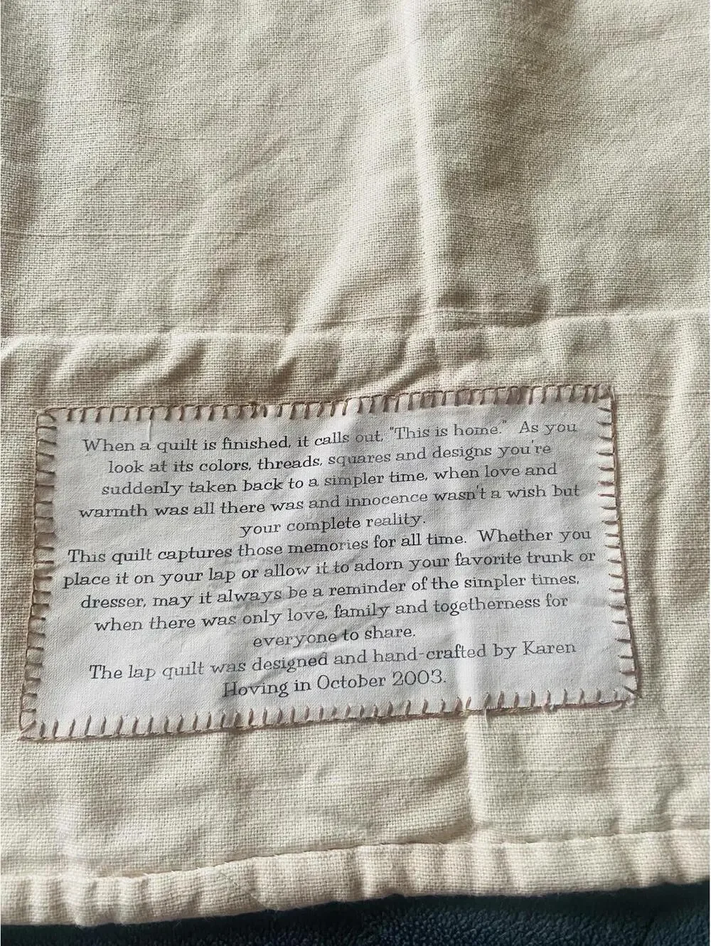 Patchwork Quilt Blanket with Floral and Leaf Patterns